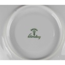 [458128197] Untertasse Goldrand 14,5 cm Schirnding Bavaria rote Rosen mit Rot gebraucht - gut Bild 4