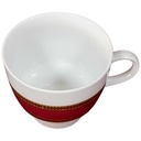 [458128210] Kaffeetasse Tasse Goldrand Mitterteich Form 870 Rot gebraucht - gut Bild 2