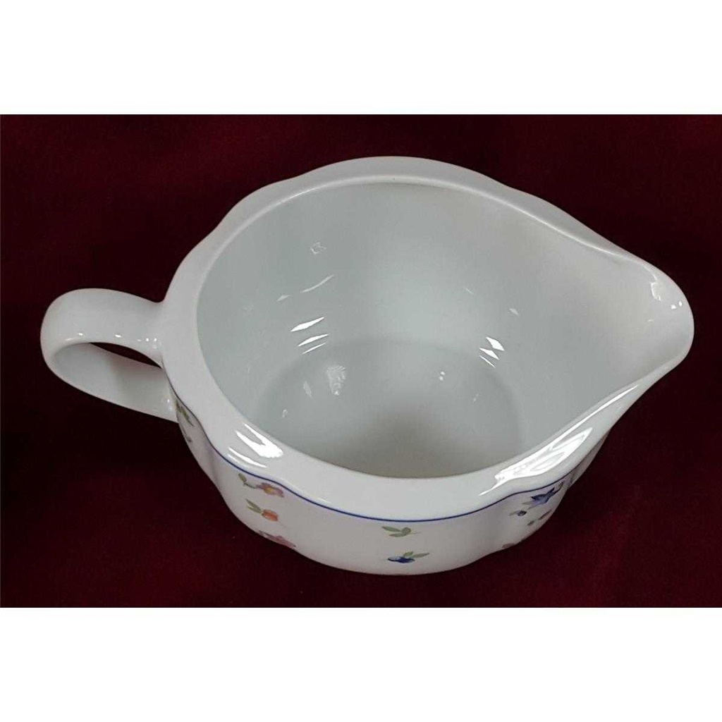 [458128211] Sauciere Marienbad Ingres Weiss Streublumen Obstfrüchte gebraucht - gut Bild 4