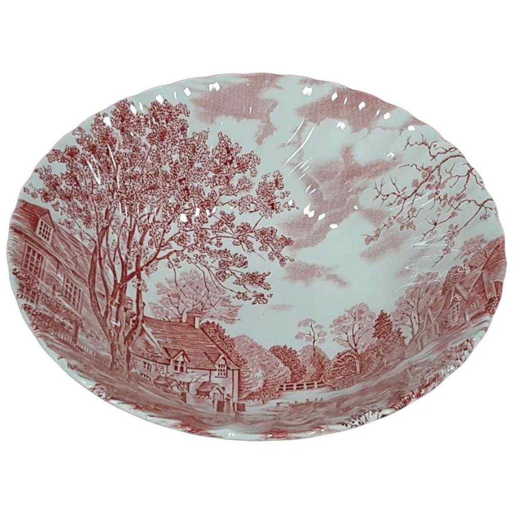 [458128216] Schüssel 21 cm Johnson Bros Cotswold Rot gebraucht - sehr gut Bild 2