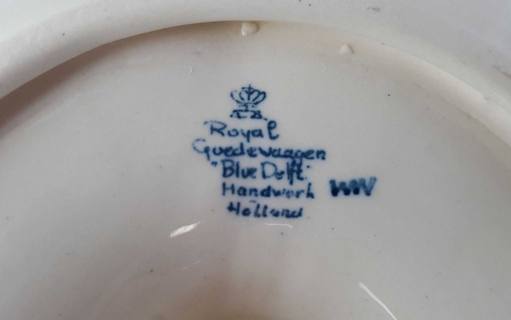 [45812824] Kerzenleuchter mit Griff Royal Goedewaagen Blue Delft H 6 D 16,5 cm Bild 5