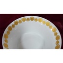 [458128273] Schüssel Golddekor 22,4 cm Hutschenreuther weiß braun gebraucht - gut Bild 3
