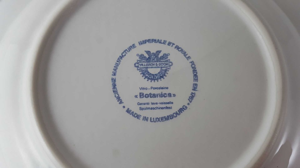 [45812830] Suppenteller 22,2 cm Villeroy & Boch Botanica gebraucht - gut Bild 5