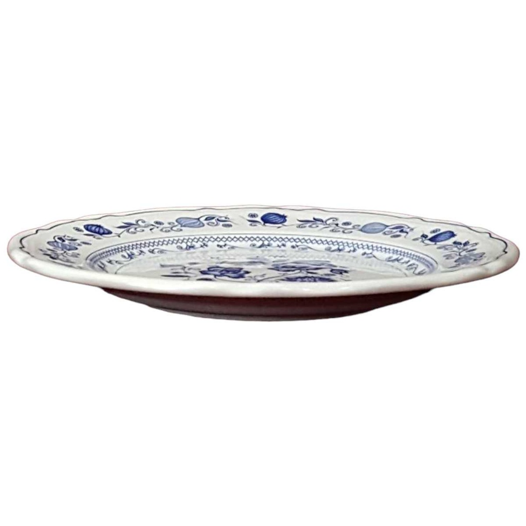 [458128300] Kuchenteller 19,5 cm Quadrifoglio Franco Giorgi Zwiebelmuster gebraucht - gut Bild 2