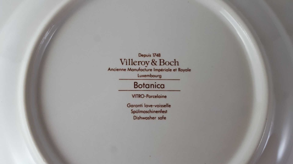[45812832] Suppenteller 22,2 cm Villeroy & Boch Botanica gebraucht - sehr gut Bild 5