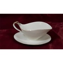 [458128354] Sauciere Goldrand Tirschenreuth Elfenbein Beige gebraucht - gut Bild 4