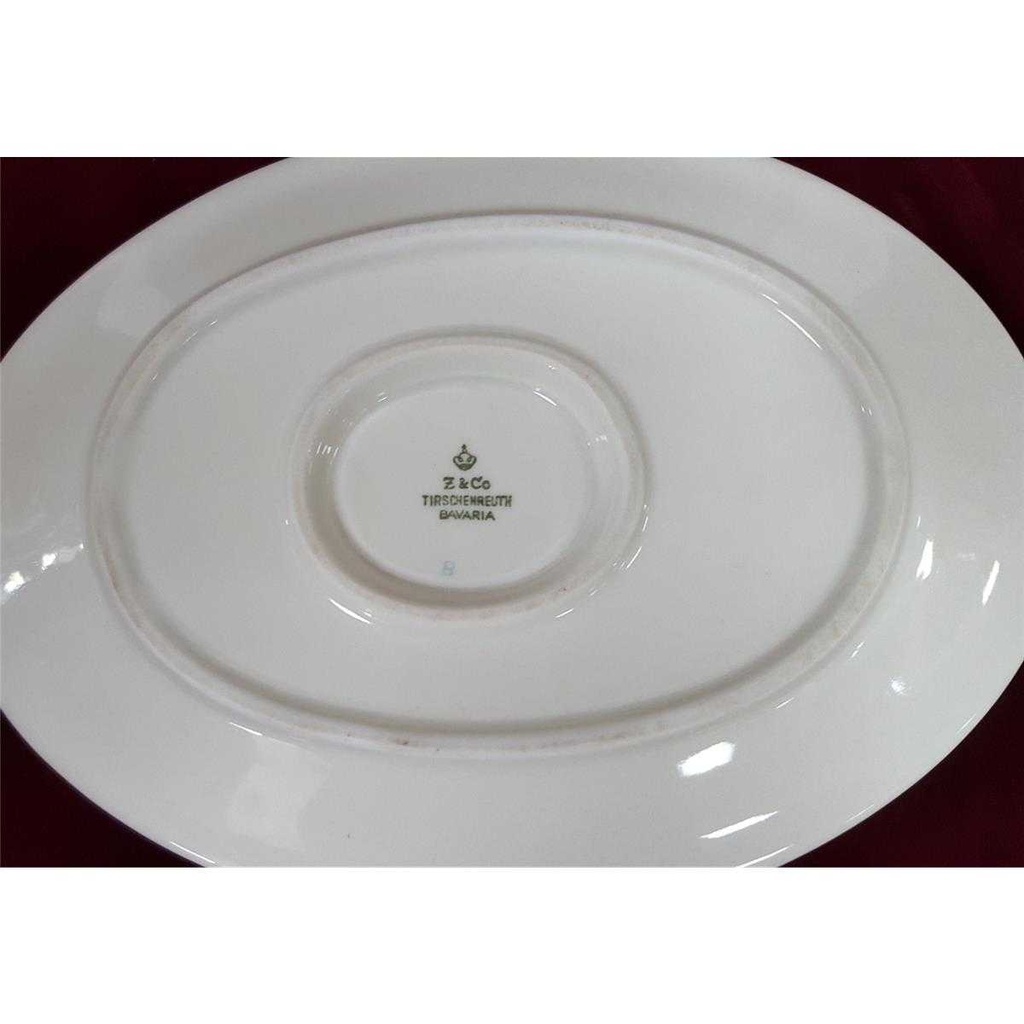 [458128354] Sauciere Goldrand Tirschenreuth Elfenbein Beige gebraucht - gut Bild 7