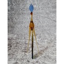 [458128356] Glasfigur Dekofigur Pfau H 21 cm Bild 3