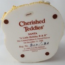 [45812844] Figur Cherished Teddies Santa A Little Holiday R & 1998 gebraucht - sehr gut Bild 5