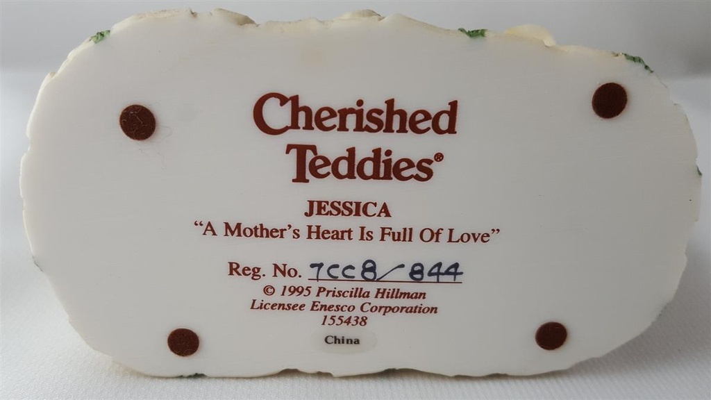 [45812845] Figur Cherished Teddies Jessica A Mothers Heart Is Full Of Love 1995 gebraucht - sehr gut Bild 6