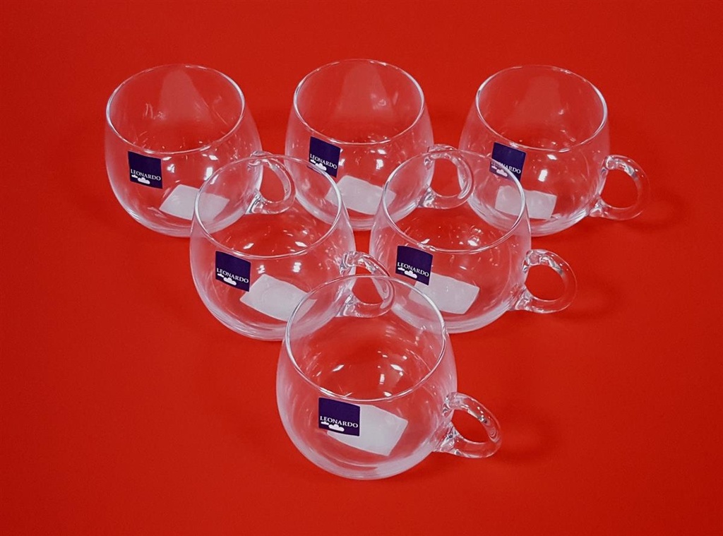 [458128458] Becher Tasse Bowletasse 7,5 cm Leonardo Transparent neu Bild 2