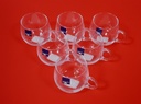 [458128458] Becher Tasse Bowletasse 7,5 cm Leonardo Transparent neu Bild 2