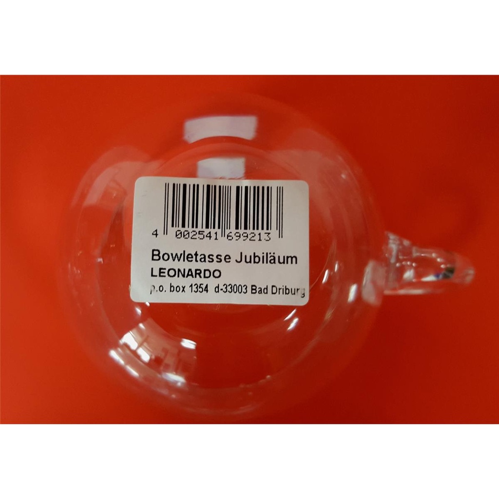 [458128458] Becher Tasse Bowletasse 7,5 cm Leonardo Transparent neu Bild 4