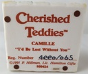 [45812847] Figur Cherished Teddies Camille I`d Be Lost Without You 1991 gebraucht - sehr gut Bild 5