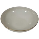 [458128477] Schüssel Goldrand 22,5 cm KPM Krister 0217 Elfenbein Beige gebraucht - gut Bild 2