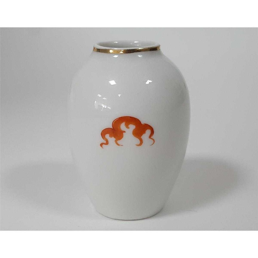 [458128487] Vase Goldrand 6,5 cm Meissen Meißner gebraucht - gut Bild 3