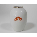 [458128487] Vase Goldrand 6,5 cm Meissen Meißner gebraucht - gut Bild 3