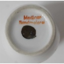 [458128487] Vase Goldrand 6,5 cm Meissen Meißner gebraucht - gut Bild 5