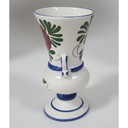 [458128501] Vase Blumenvase Pokalvase 21,3 cm Pintado a Mano gebraucht - gut Bild 2