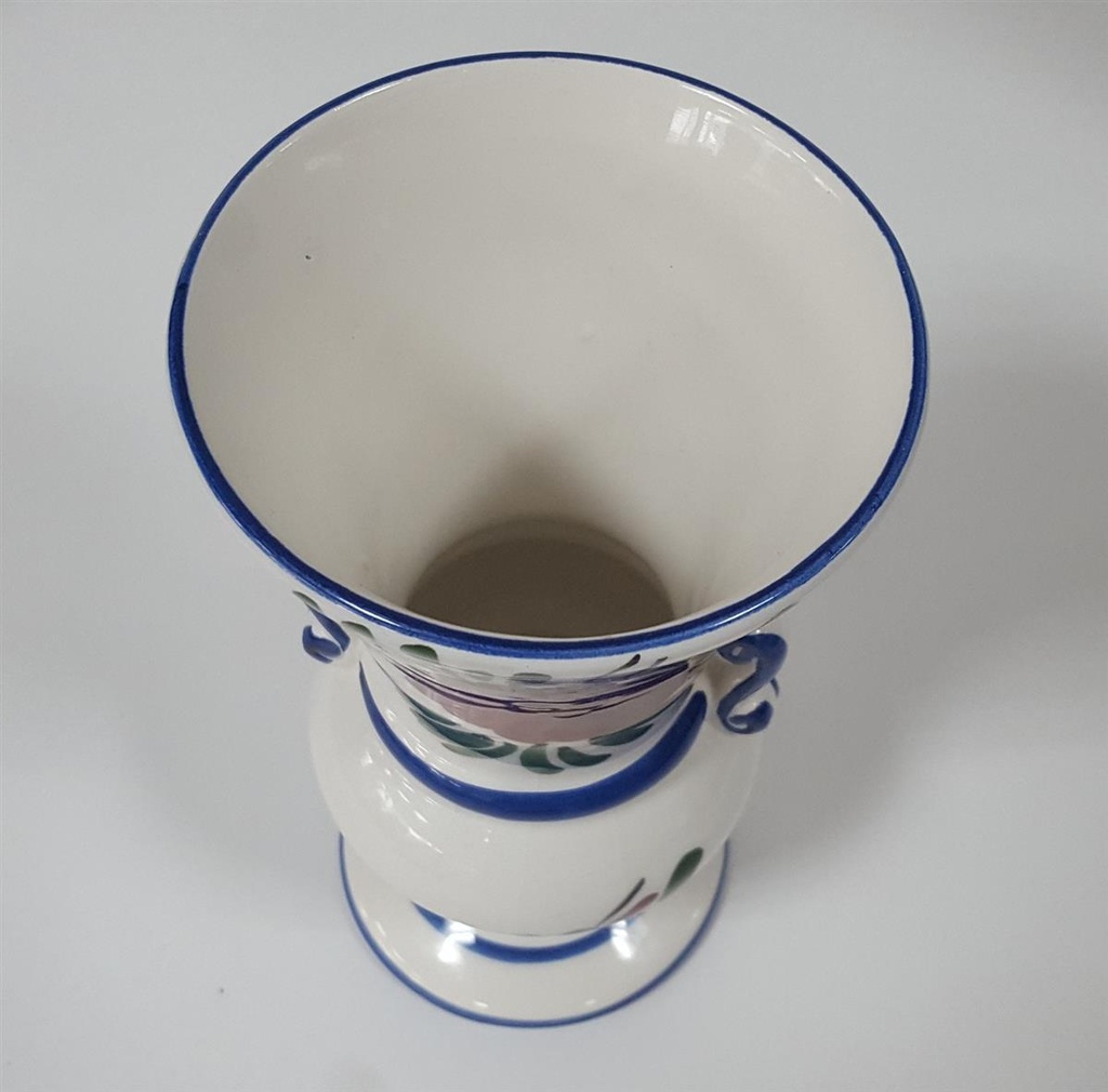 [458128501] Vase Blumenvase Pokalvase 21,3 cm Pintado a Mano gebraucht - gut Bild 5
