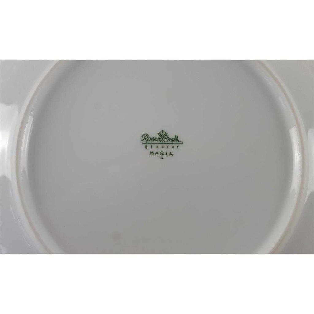 [458128514] Kuchenteller Dessertteller Frühstücksteller Rosenthal Maria Weiß gebraucht - gut Bild 3