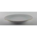 [458128529] Suppenteller Goldrand 23 cm KPM Krister 0201 Weiß gebraucht - gut Bild 4