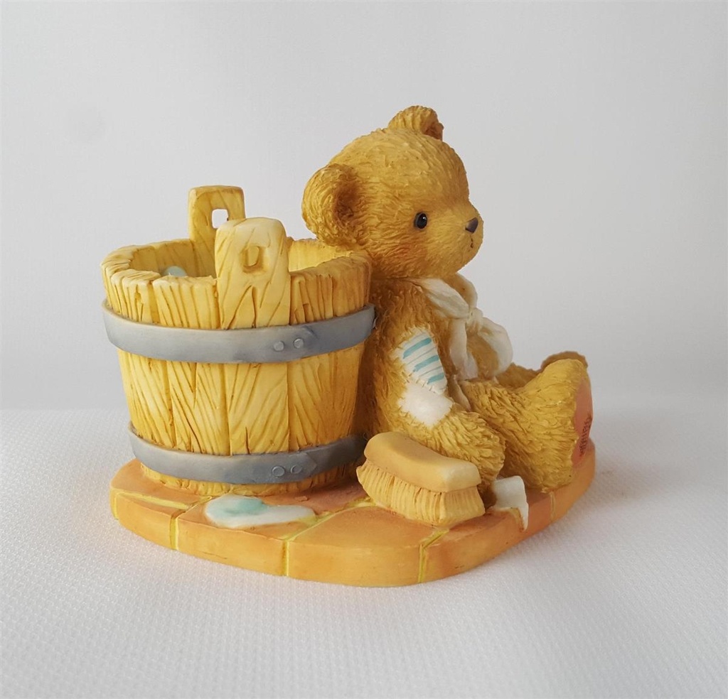 [45812854] Figur Cherished Teddies Joshua Love Repairs All 1991 gebraucht - sehr gut Bild 2