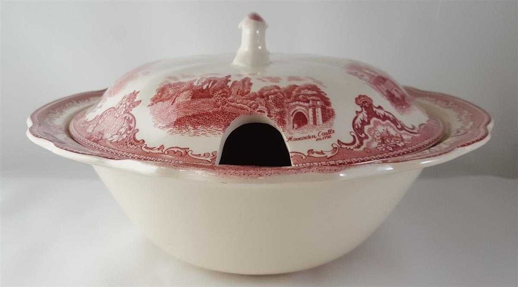 [45812855-1] Suppenterrine 1,45 L Johnson Bros Old Britain Castles Rot gebraucht - sehr gut Bild 3