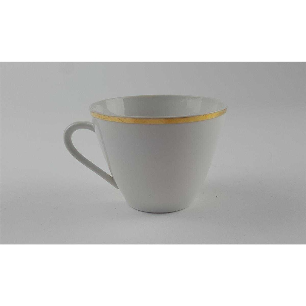 [458128556] Kaffeetasse Teetasse Tasse Goldrand Seltmann Weiden Weiß gebraucht - gut Bild 3