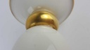[458128561] Vase Goldrand 29 cm Lindner Porzellan Weiß Bavaria gebraucht - defekt Bild 5
