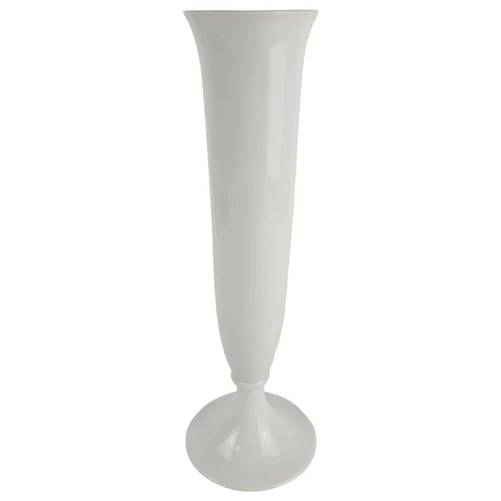 [458128564] Vase Blumenvase 31 cm Hutschenreuther Weiß Selb gebraucht - gut Bild 2