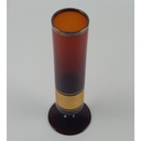 [2118973] Vase Glasvase 19,3 cm Barthmann Rot gebraucht - gut Bild 3