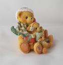 [45812859] Figur Cherished Teddies Theodore Samantha & Tyler Friendship Weathers All Storms 1992 gebraucht - sehr gut Bild 2