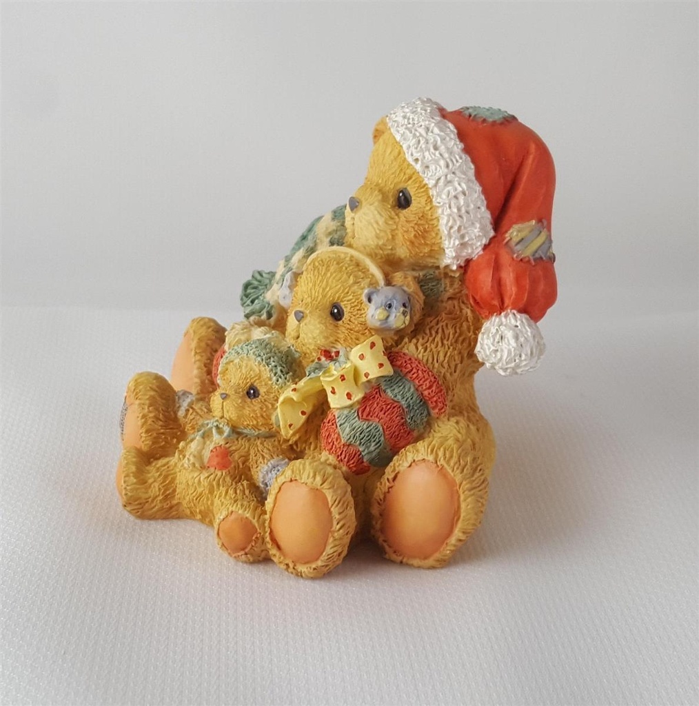 [45812859] Figur Cherished Teddies Theodore Samantha & Tyler Friendship Weathers All Storms 1992 gebraucht - sehr gut Bild 4
