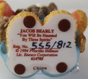 [45812867] Figur Cherished Teddies Jacob Bearly You Will Be Haunted By Three Spirits 1994 gebraucht - sehr gut Bild 5