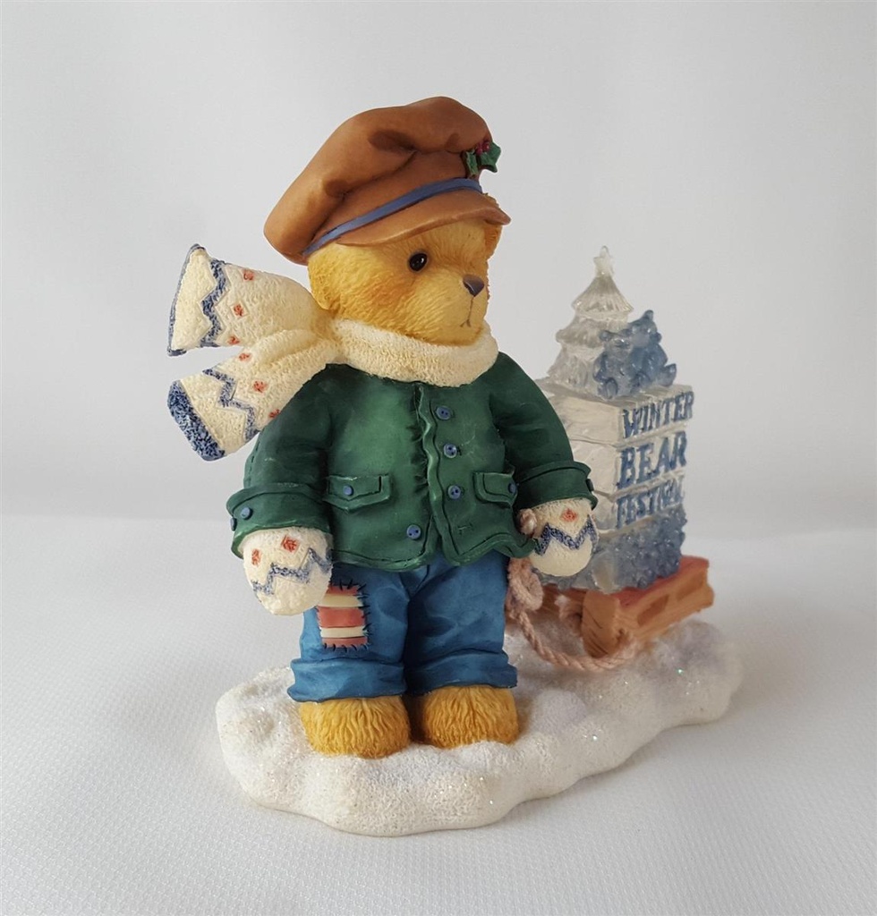 [45812875] Figur Cherished Teddies James Ging My Way For The Holidays 1997 gebraucht - sehr gut Bild 2