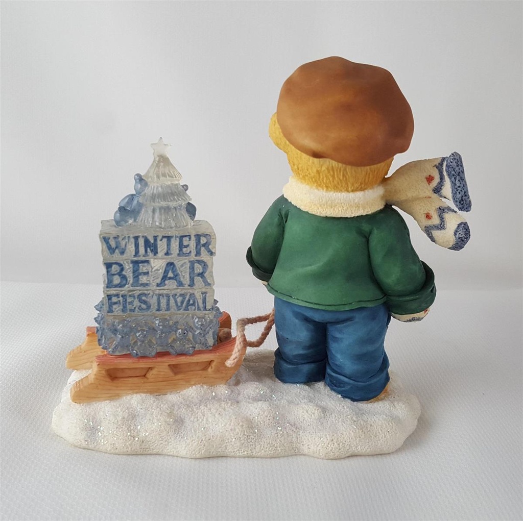 [45812875] Figur Cherished Teddies James Ging My Way For The Holidays 1997 gebraucht - sehr gut Bild 3