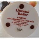 [45812879] Figur Cherished Teddies Vivienne Members Only Figurine 1999 gebraucht - sehr gut Bild 5