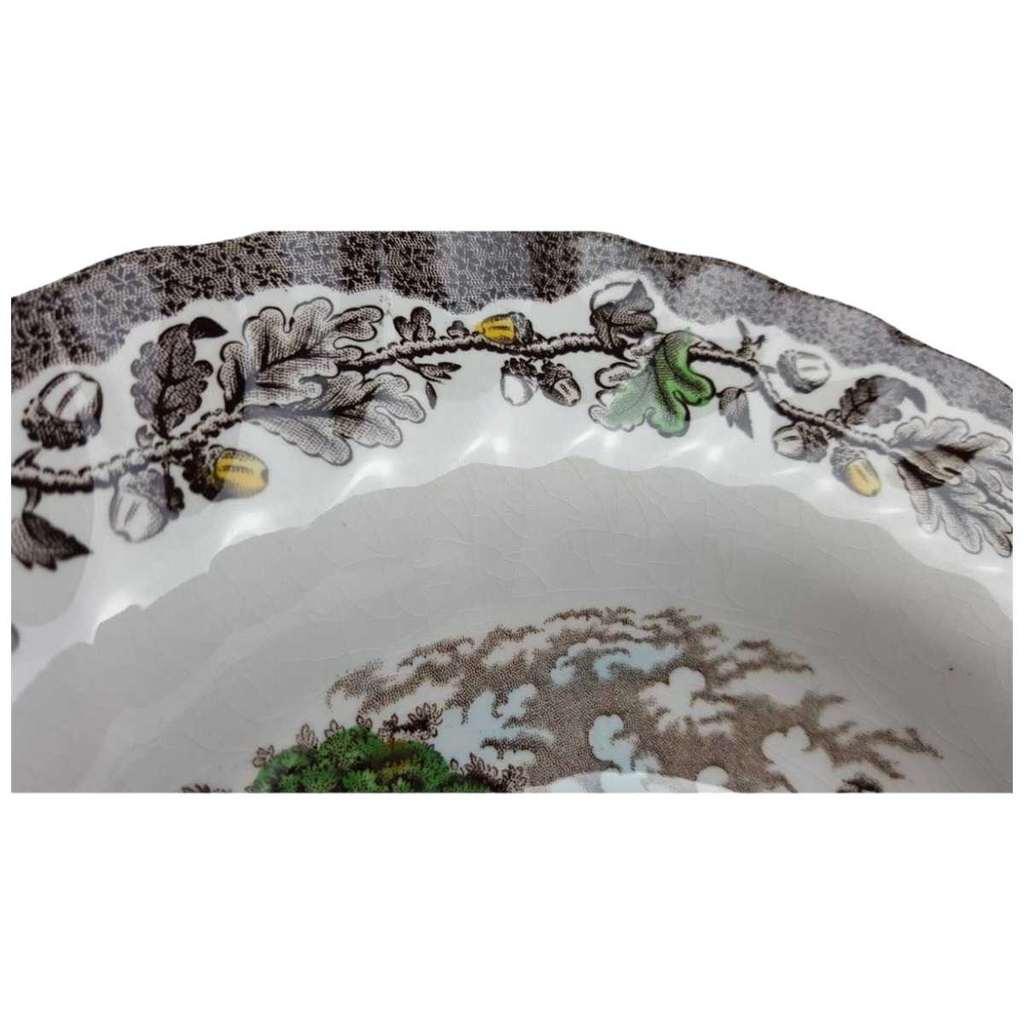 [458128821] Suppenteller 22,5 cm Myott Country Life Bunt gebraucht - akzeptabel Bild 2