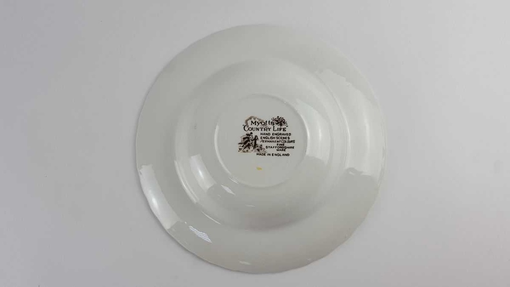 [458128821] Suppenteller 22,5 cm Myott Country Life Bunt gebraucht - akzeptabel Bild 4