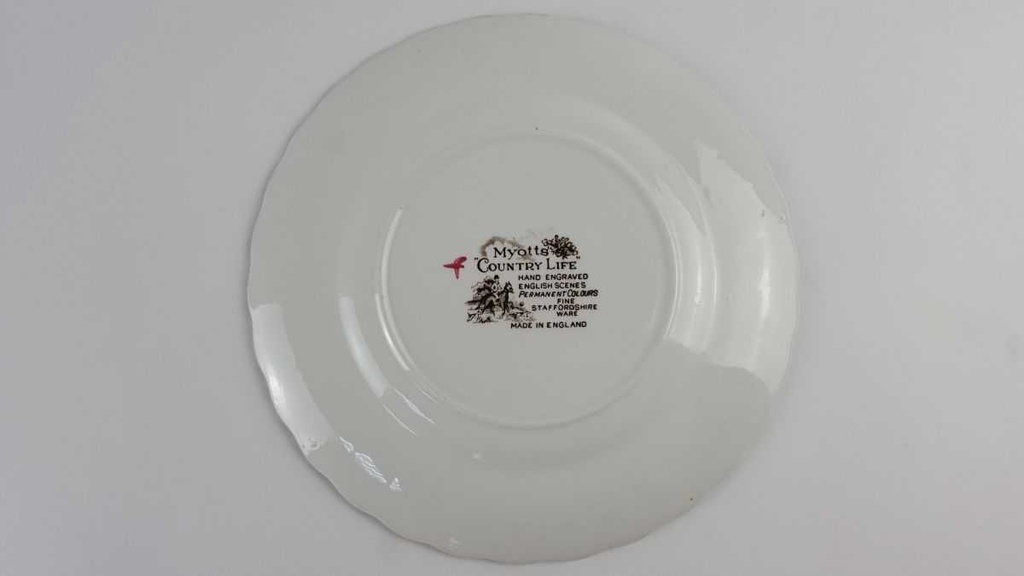 [458128826] Kuchenteller Dessertteller 20 cm Myott Country Life Bunt gebraucht - akzeptabel Bild 4