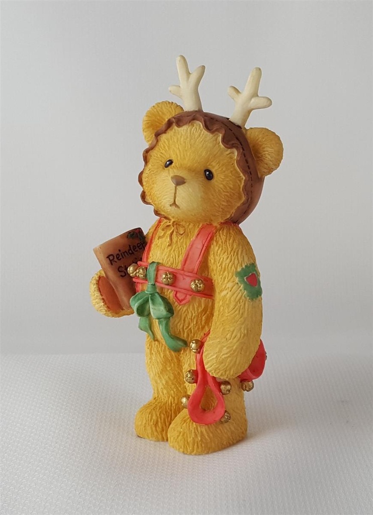 [45812883] Figur Cherished Teddies Rodney I'm Santa's Little Helper 1999 gebraucht - sehr gut Bild 4