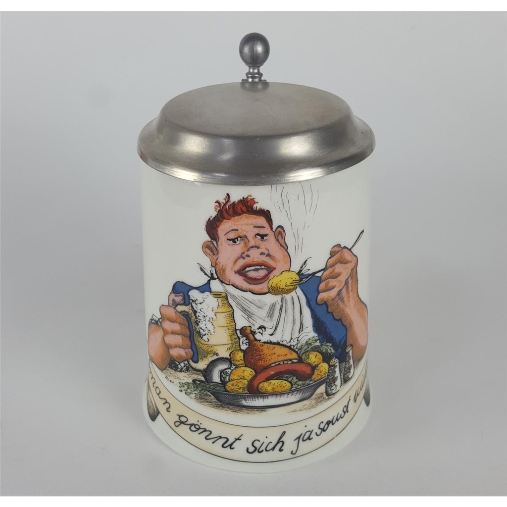 [458128849] Bierkrug 15,8 cm Dr. Merkle Atelier gebraucht - gut Bild 2