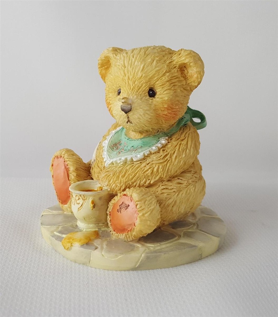 [45812885] Figur Cherished Teddies Benji Life Is Sweet, Enjoy 1991 gebraucht - sehr gut Bild 4