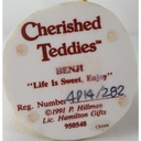 [45812885] Figur Cherished Teddies Benji Life Is Sweet, Enjoy 1991 gebraucht - sehr gut Bild 5