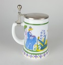 [2118975] Krug Bierseidel Glaskrug 18,5 cm BMF gebraucht - gut Bild 3