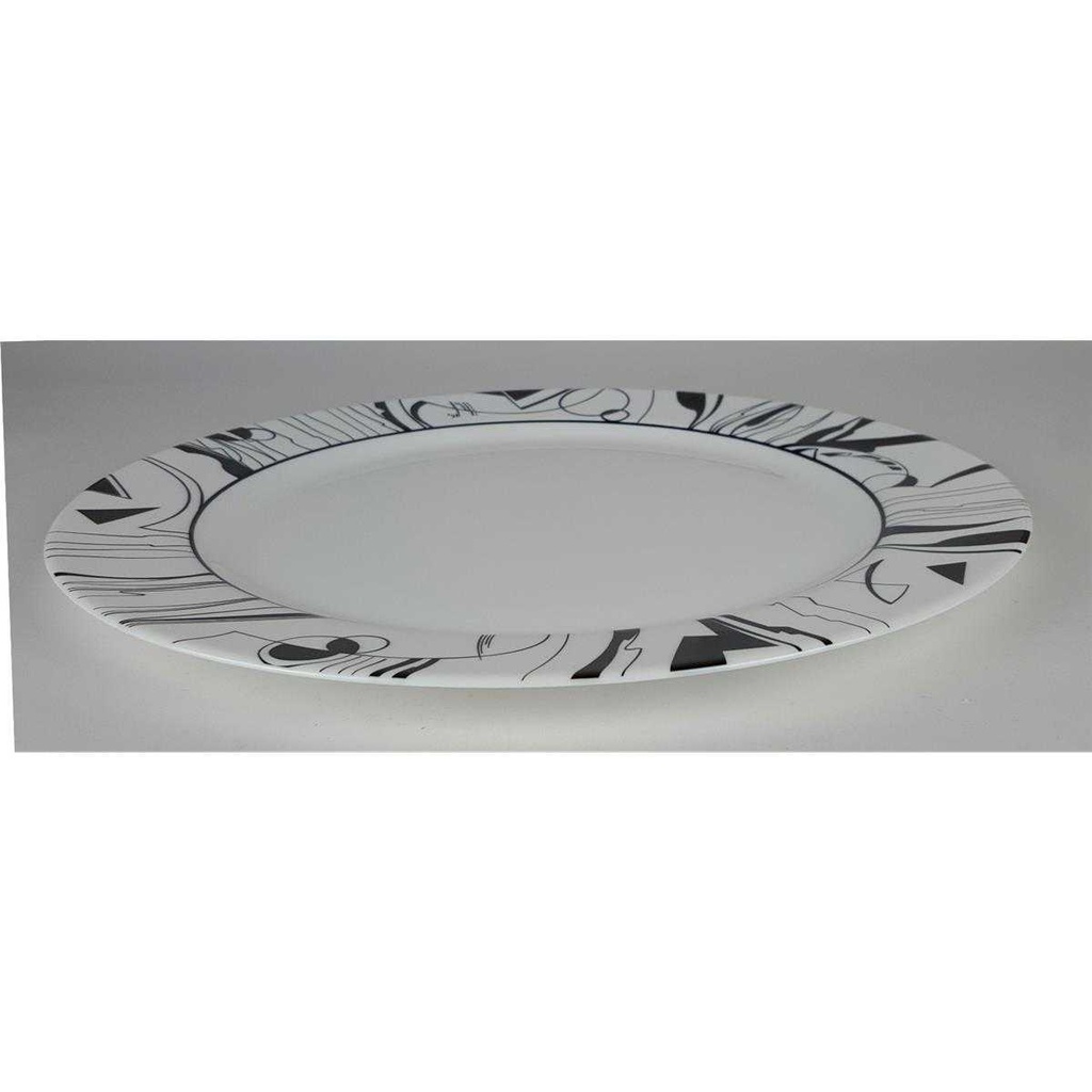 [458128887] Servierplatte 31,5 cm Arcopal Weiß gebraucht - gut Bild 2