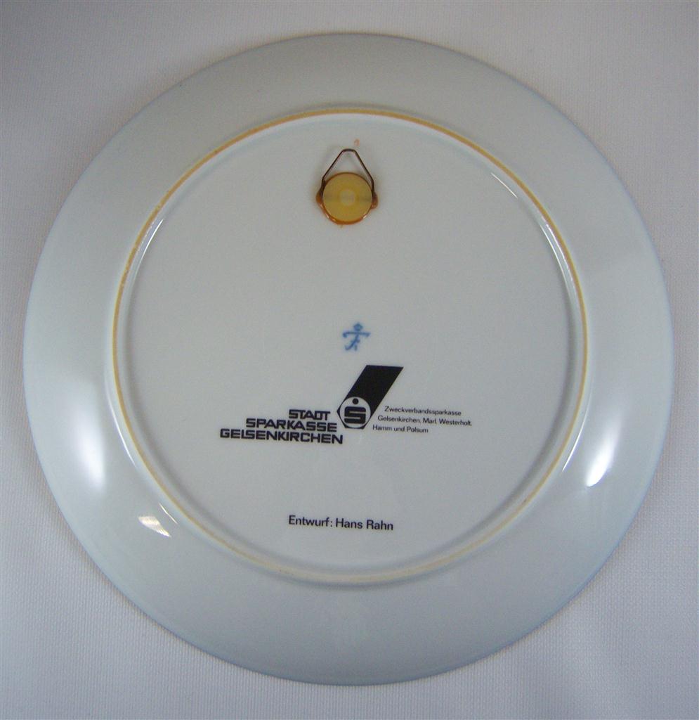 [4581289] Andenkenteller 24,5 cm Fürstenberg gebraucht - sehr gut Bild 3