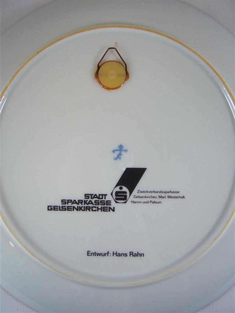 [4581289] Andenkenteller 24,5 cm Fürstenberg gebraucht - sehr gut Bild 4