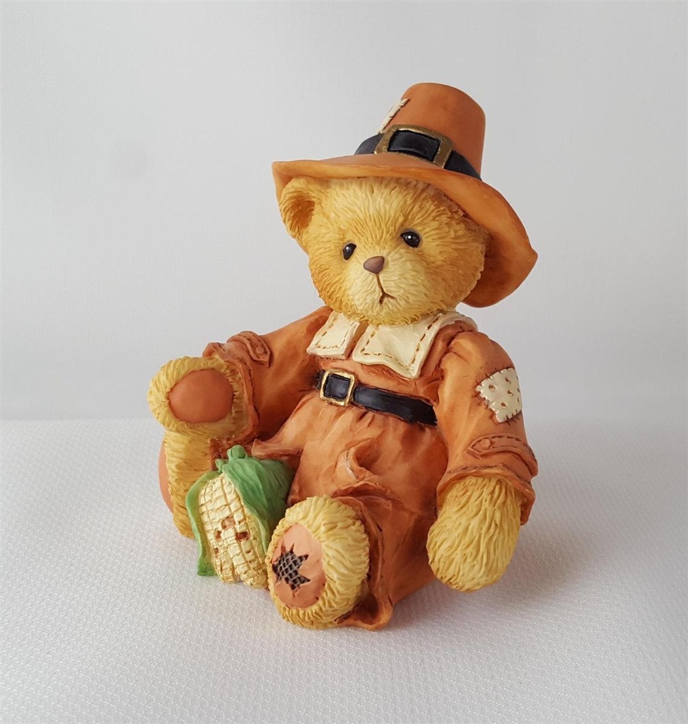 [45812892] Figur Cherished Teddies Miles I'm Thankful For A Friend Like You 1993 gebraucht - sehr gut Bild 4